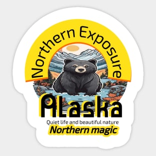 Alaska ,Northern Exposure Sticker